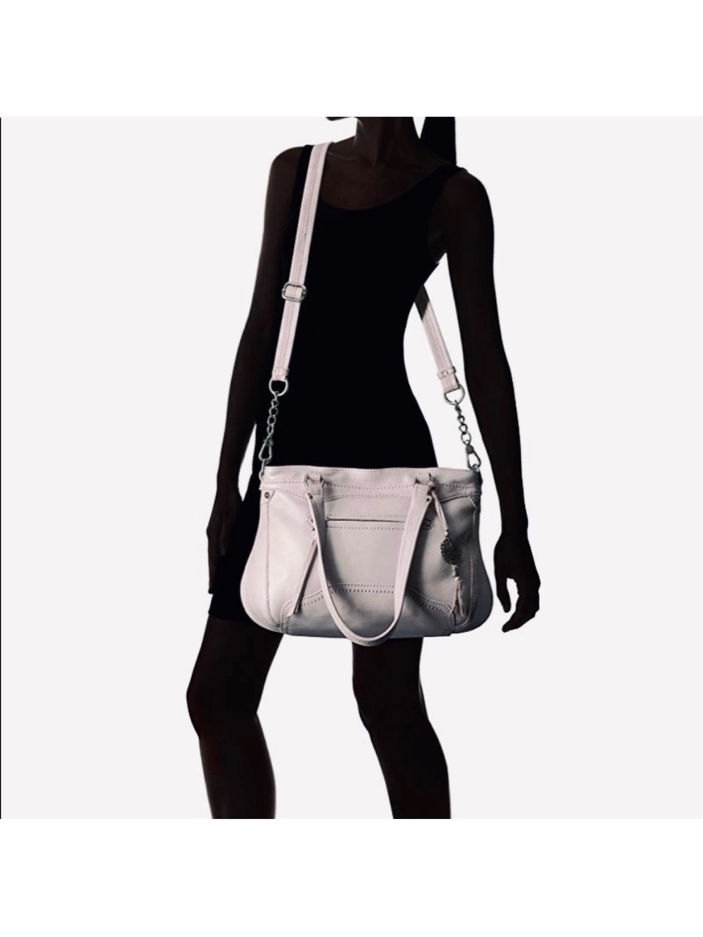 THE SAK authentic leather, shoulder or crossbody bag, EUC